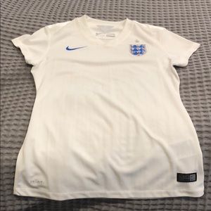 Women’s small England soccer jersey